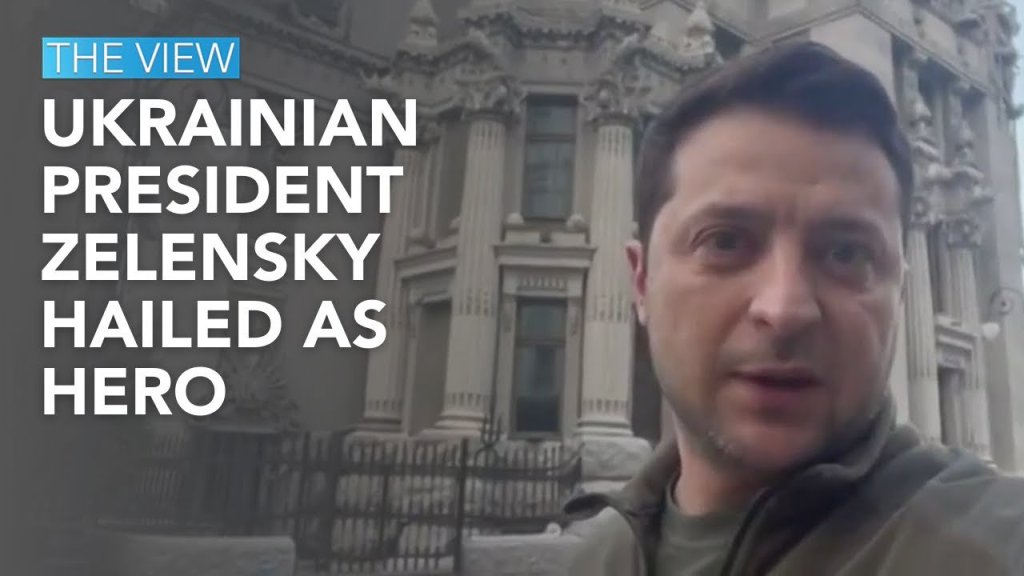 President Volodymyr Zelensky Gave A Passionate Speech Yesterday To The ...